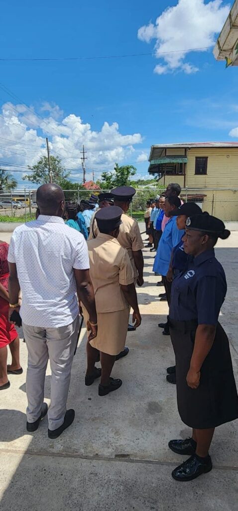 Muster held at Wismar Police Station